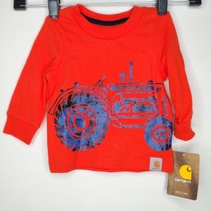 9) CARHARTT Longsleeve Tractor 🚜 3 months NWT